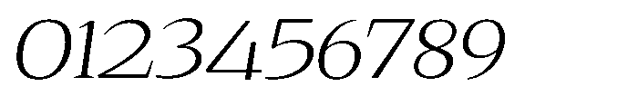 Quinget Variable Quinget Light Expanded Slanted Font OTHER CHARS