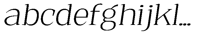 Quinget Variable Quinget Light Expanded Slanted FONT