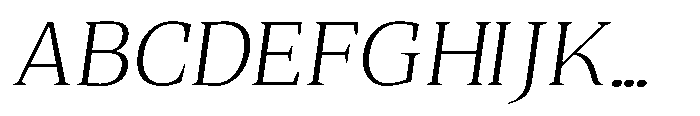 Quinget Variable Quinget Light Semi Expanded Slanted Font UPPERCASE