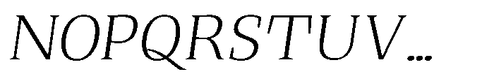 Quinget Variable Quinget Light Semi Expanded Slanted Font UPPERCASE