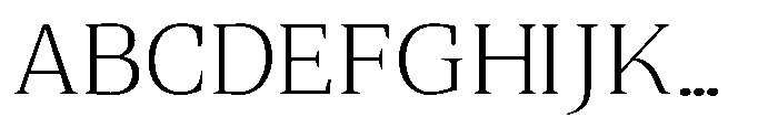 Quinget Variable Quinget Light Semi Expanded Font UPPERCASE
