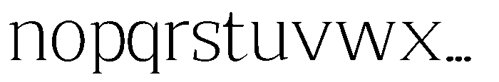 Quinget Variable Quinget Light Semi Expanded Font LOWERCASE