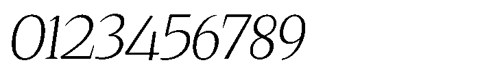 Quinget Variable Quinget Light Slanted Font OTHER CHARS