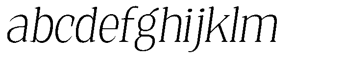 Quinget Variable Quinget Light Slanted FONT