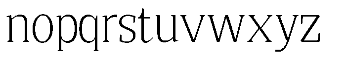 Quinget Variable Quinget Light Font LOWERCASE