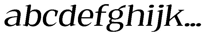 Quinget Variable Quinget Medium Expanded Slanted FONT