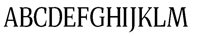 Quinget Variable Quinget Medium Semi Condensed Font UPPERCASE