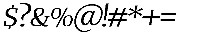 Quinget Variable Quinget Medium Semi Expanded Slanted Font OTHER CHARS