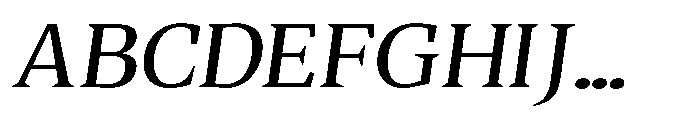 Quinget Variable Quinget Medium Semi Expanded Slanted Font UPPERCASE