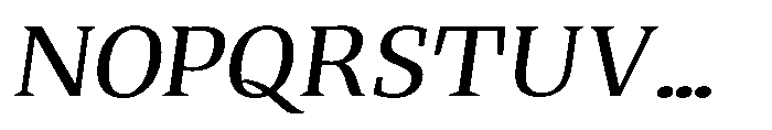 Quinget Variable Quinget Medium Semi Expanded Slanted Font UPPERCASE