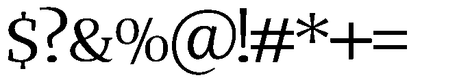 Quinget Variable Quinget Medium Semi Expanded Font OTHER CHARS