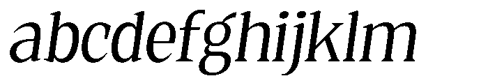 Quinget Variable Quinget Medium Slanted FONT