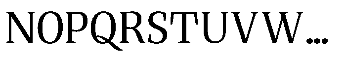 Quinget Variable Quinget Medium Font UPPERCASE