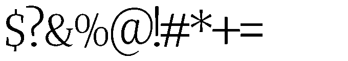 Quinget Variable Quinget Regular Font OTHER CHARS