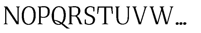 Quinget Variable Quinget Regular Font UPPERCASE
