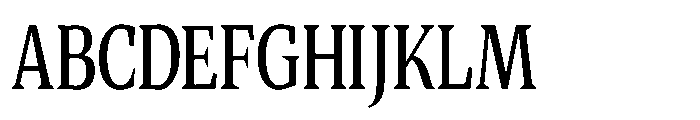 Quinget Variable Quinget Semi Bold Condensed Font UPPERCASE