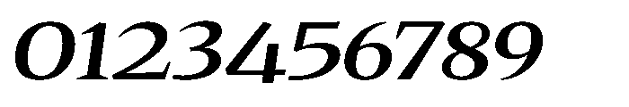Quinget Variable Quinget Semi Bold Expanded Slanted Font OTHER CHARS