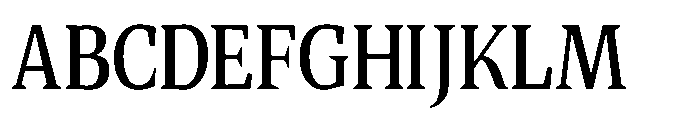 Quinget Variable Quinget Semi Bold Semi Condensed Font UPPERCASE
