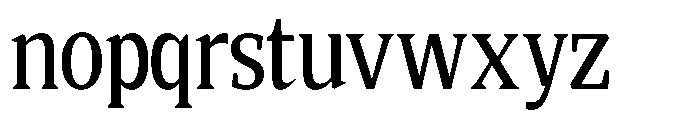 Quinget Variable Quinget Semi Bold Semi Condensed Font LOWERCASE