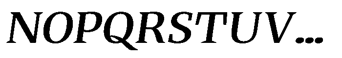 Quinget Variable Quinget Semi Bold Semi Expanded Slanted Font UPPERCASE