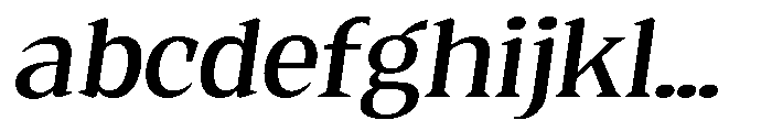 Quinget Variable Quinget Semi Bold Semi Expanded Slanted FONT