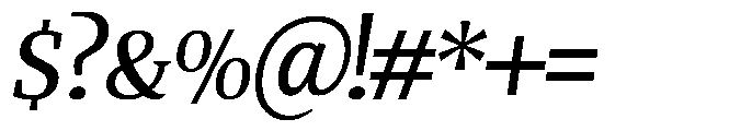 Quinget Variable Quinget Semi Bold Slanted Font OTHER CHARS
