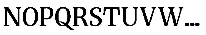Quinget Variable Quinget Semi Bold Font UPPERCASE