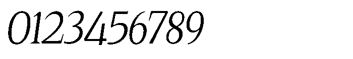 Quinget Variable Quinget Semi Condensed Slanted Font OTHER CHARS