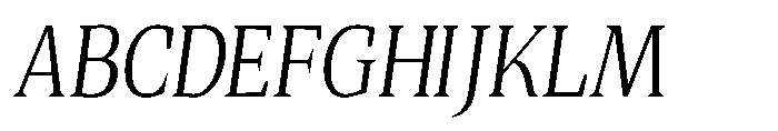 Quinget Variable Quinget Semi Condensed Slanted Font UPPERCASE