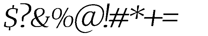 Quinget Variable Quinget Semi Expanded Slanted Font OTHER CHARS