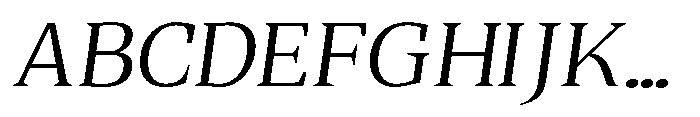Quinget Variable Quinget Semi Expanded Slanted Font UPPERCASE