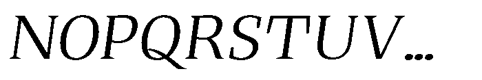Quinget Variable Quinget Semi Expanded Slanted Font UPPERCASE