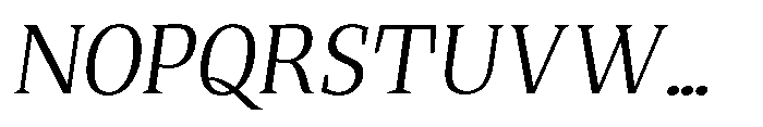 Quinget Variable Quinget Slanted Font UPPERCASE