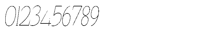 Quinget Variable Quinget Thin Condensed Slanted Font OTHER CHARS