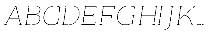 Quinget Variable Quinget Thin Expanded Slanted Font UPPERCASE