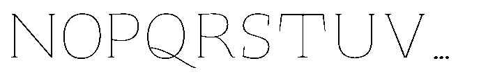 Quinget Variable Quinget Thin Expanded Font UPPERCASE