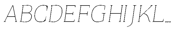 Quinget Variable Quinget Thin Semi Expanded Slanted Font UPPERCASE