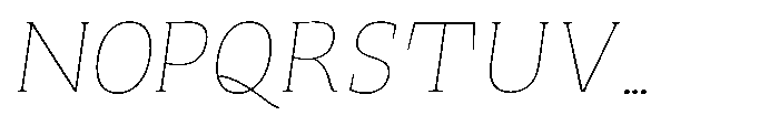 Quinget Variable Quinget Thin Semi Expanded Slanted Font UPPERCASE