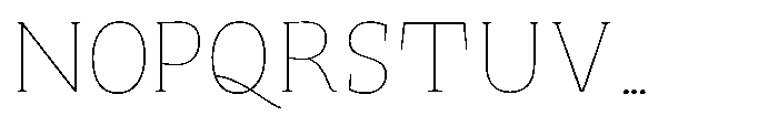Quinget Variable Quinget Thin Semi Expanded Font UPPERCASE