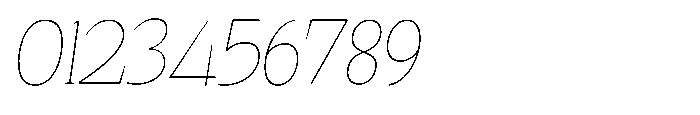 Quinget Variable Quinget Thin Slanted Font OTHER CHARS
