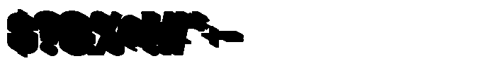 Quinia Retro Extrude Font OTHER CHARS