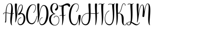 Quinley Font UPPERCASE