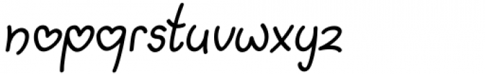 Quinlophe Italic Font LOWERCASE