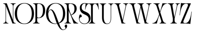 Quinressa Font UPPERCASE