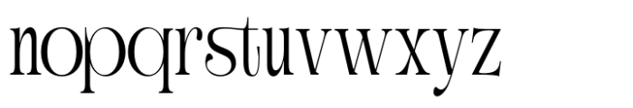 Quinressa Font LOWERCASE