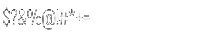 Quintet Font OTHER CHARS