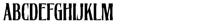 Quinthor Bold Font UPPERCASE