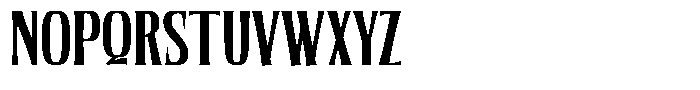 Quinthor Extra Bold Font UPPERCASE