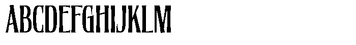 Quinthor Medium Font UPPERCASE