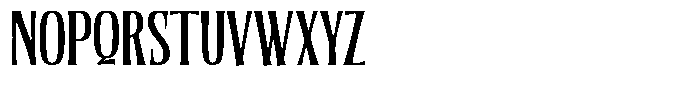 Quinthor Medium Font UPPERCASE